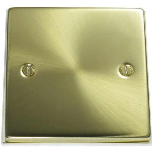 Satin brushed brass light - satin,