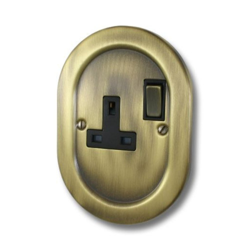 Empire antique brass switch - empire,