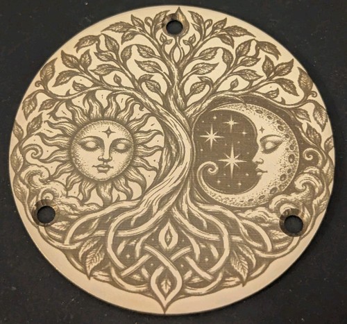 Custom engraved brass gibson - engraved,