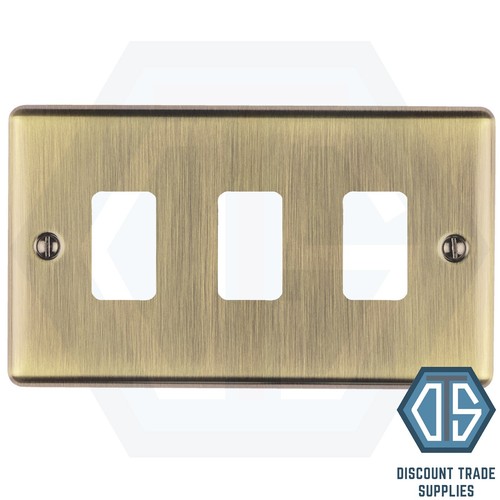 Antique brass screwed - brass, custom