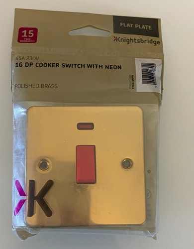 Knightsbridge flat plate 45a - plate,