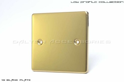 Polished brass light switches - polished,