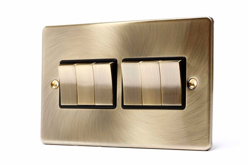 Antique brass light - brass,