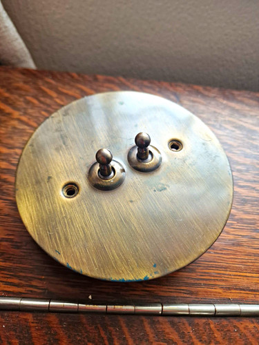 Vintage antique brass gang - brass,