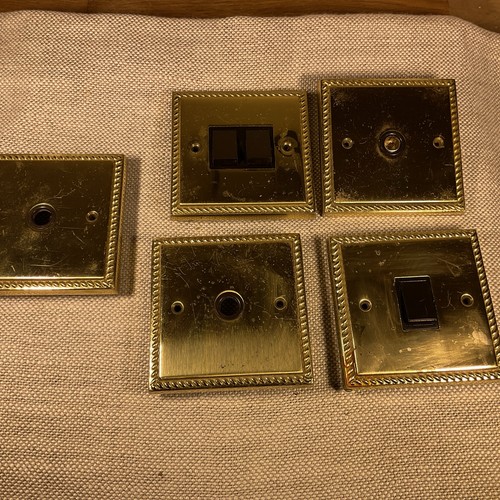 Vintage brass sockets outlet - sockets,