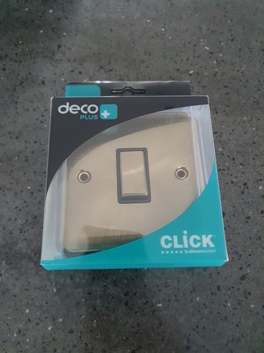 Click deco antique - click, brass