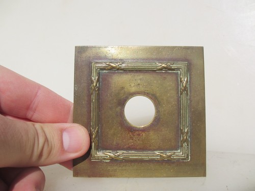 Vintage brass light switch - brass,